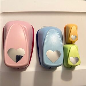 Marvy Heart-Shaped Craft Punch Set